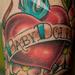 tattoo galleries/ - Color Baby Doll Heart Tattoo - 60690